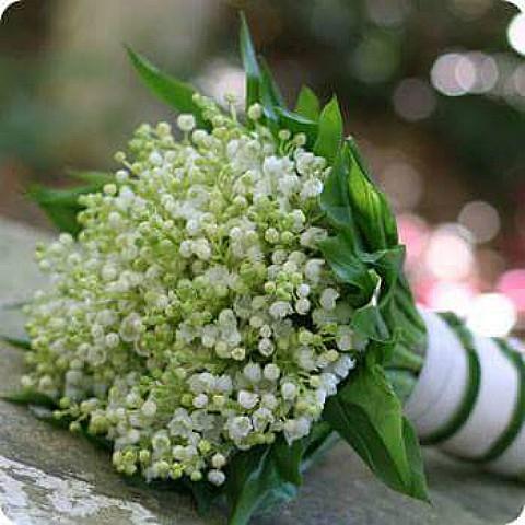 Lily of the Valley Bridal Bouquet 
