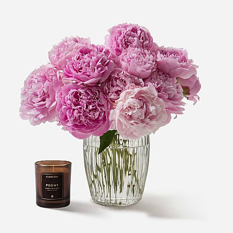 Pink Peony Bouquet Delivery