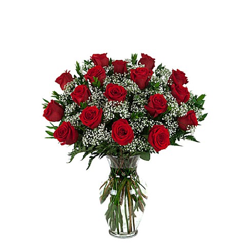 17 Red Roses Bouquet 